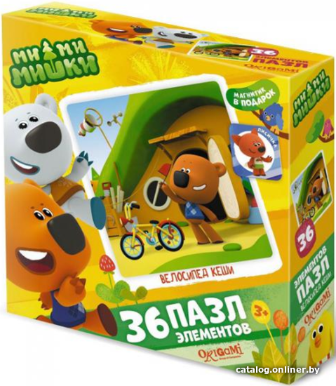 

Пазл Origami Game МиМиМишки Велосипед Кеши 3508 (36 эл)