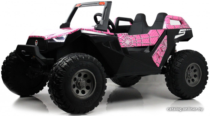 

Электробагги RiverToys Buggy A707AA 4WD (розовый Spider)