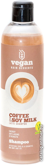 

Шампунь Vegan Desserts Hair Coffee Soy Milk Latte 300 мл