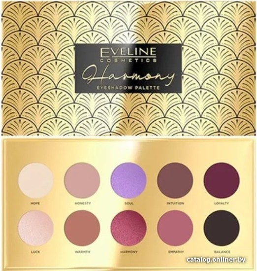 

Палитра теней Eveline Cosmetics Harmony (10 г)