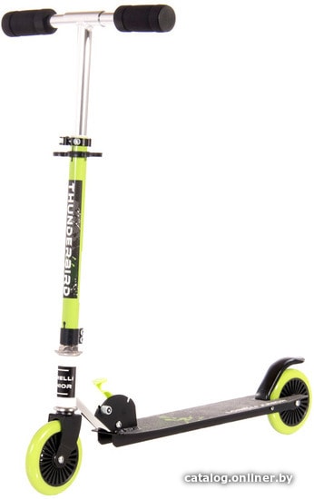 

Двухколесный детский самокат Lorelli Thunderberd green