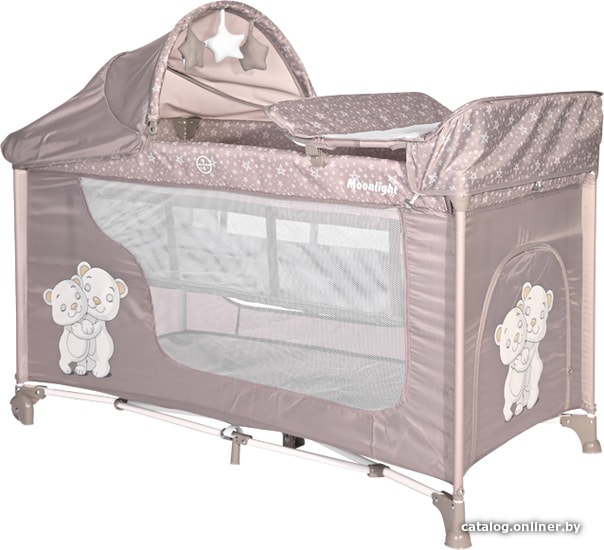 

Манеж-кровать Lorelli Moonlight Rocker 2 (beige)