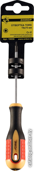 

Отвертка Энкор Torx T8х75мм 19530