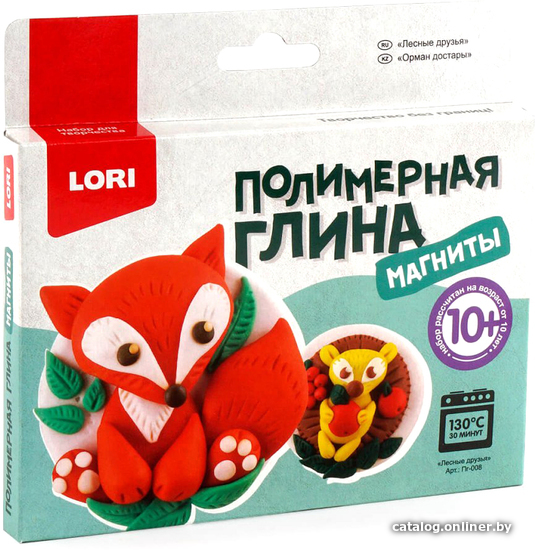 

Набор для создания поделок/игрушек Lori Лесные друзья Пг-008