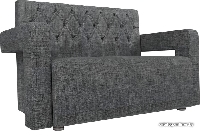 

Диван Mebelico Рамос люкс 109088 (рогожка, серый)