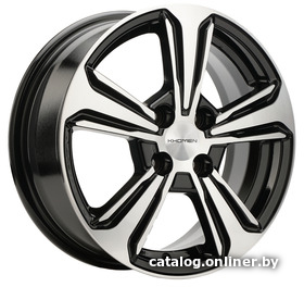 

Литые диски Khomen KHW1502 (Solaris II) 15x6" 4x100мм DIA 54.1мм ET 46мм Black-FP