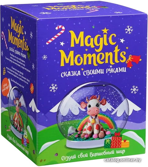 

Набор для создания поделок/игрушек Magic Moments Волшебный шар. Корова mm-25