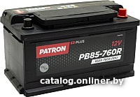 

Автомобильный аккумулятор Patron Plus PB85-760R (85 А·ч)