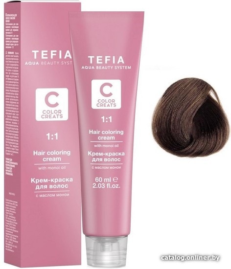 

Крем-краска для волос Tefia Color Creats 6/88 (темный блондин шоколад интенсивный)