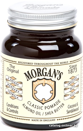 

Morgan’s Помада для укладки классическая с маслом миндаля и ши 100 г