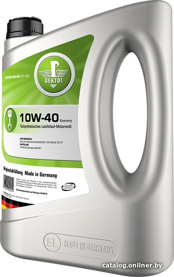 

Моторное масло Rektol 10W-40 Economy 5л