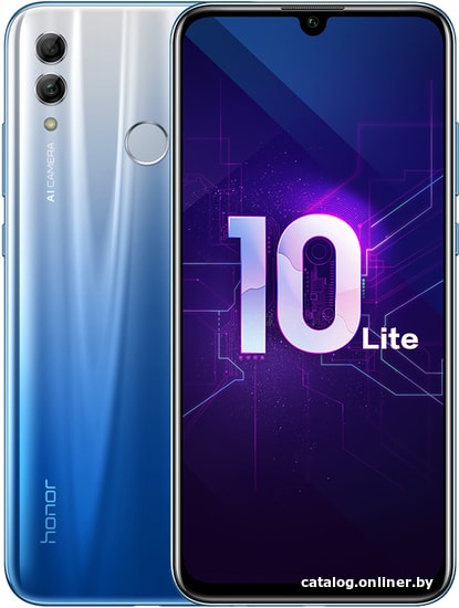 

Смартфон HONOR 10 Lite 3GB/128GB HRY-LX1 (небесный голубой)