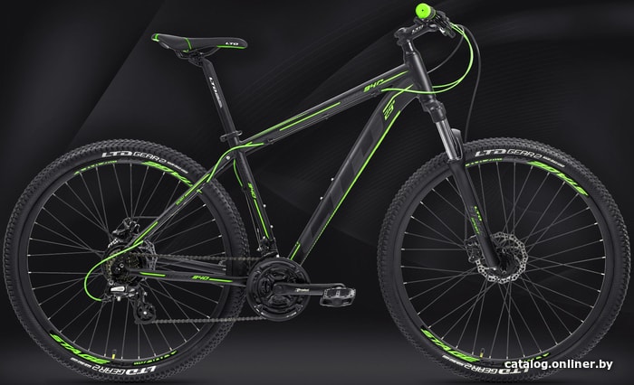 

Велосипед LTD Rebel 940 29 2021 (черный/зеленый)