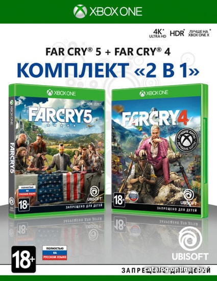 

Far Cry 4 + Far Cry 5 для Xbox One