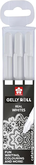 

Набор гелевых ручек Sakura Pen Gelly Basic POXPGBWH3C (3 шт)