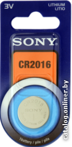 

Батарейка Sony CR2016 [CR2016B1A]