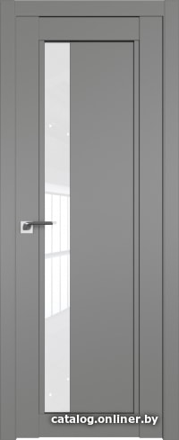 

Межкомнатная дверь ProfilDoors 2.71U 70x200 (грей/стекло белый триплекс)