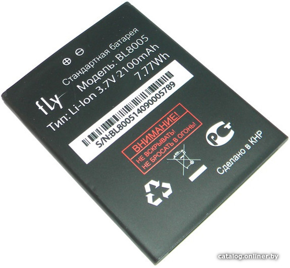 

Аккумулятор для телефона Fly BL8005