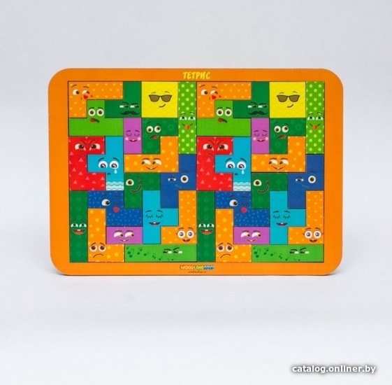 

Мозаика/пазл WoodLand Toys Тетрис Смайлики 65110