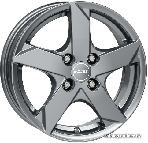 

Литые диски Rial Kodiak 15x6" 5x112мм DIA 57.1мм ET 47мм Graphite