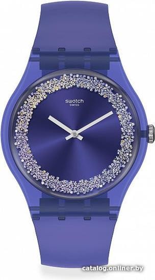 

Наручные часы Swatch Purple Rings SUOV106