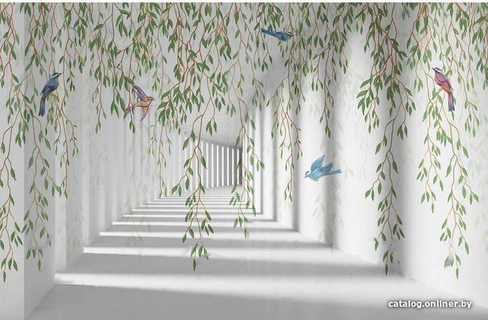

Фотообои Citydecor Flower Tunnel 3D 1 с защитным покрытием 400x260