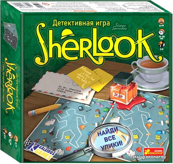

Настольная игра Ranok-Creative Sherlook 12120158Р