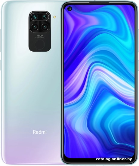 

Смартфон Xiaomi Redmi Note 9 4GB/128GB международная версия без NFC (белый)