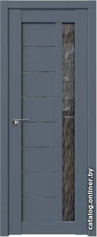 

Межкомнатная дверь ProfilDoors 37U 90x200 (антрацит, стекло дождь черный)