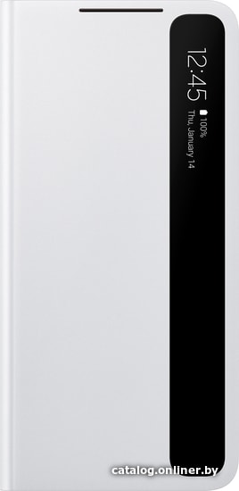 

Чехол для телефона Samsung Smart Clear View Cover для Galaxy S21+ (серый)