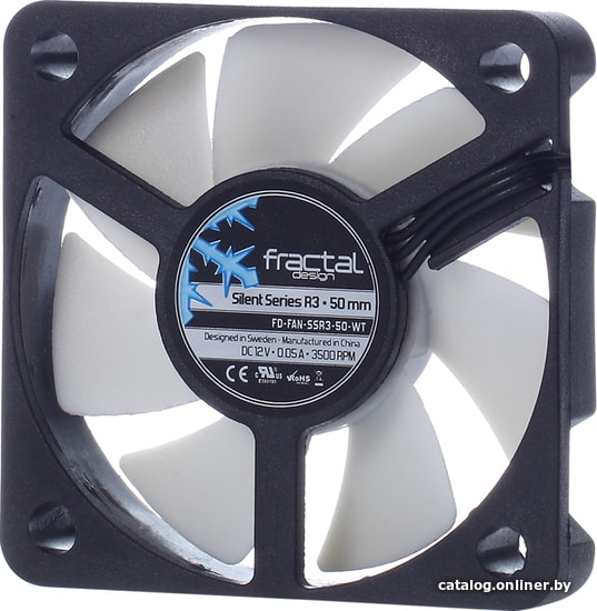 

Вентилятор для корпуса Fractal Design Silent R3 50мм FD-FAN-SSR3-50-WT