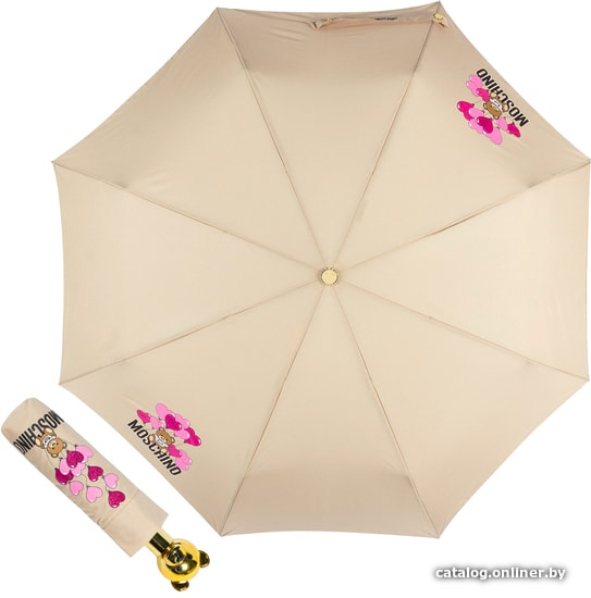 

Складной зонт Moschino 8054-OCD Balloons Bear Beige