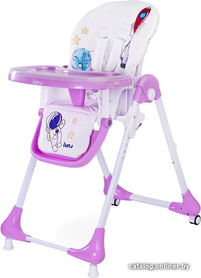 

Высокий стульчик Caretero Luna (фиолетовый)