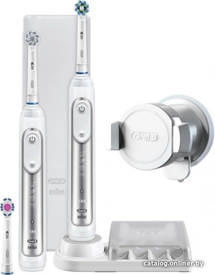 

Комплект зубных щеток Oral-B Genius 8900 D701.535.5XC (белый)