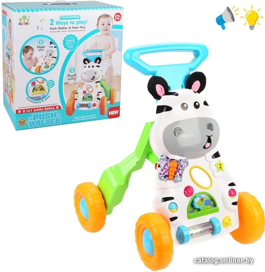 

Каталка Наша Игрушка Зебра SL83007