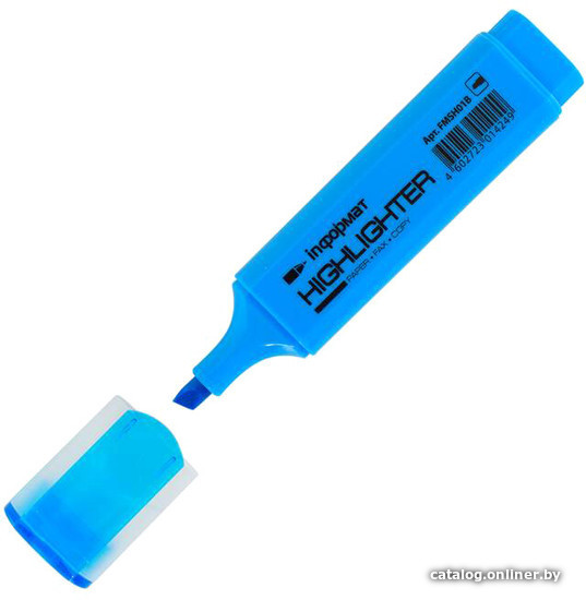 

Текстовыделитель inФормат Text FMSH01B (голубой)