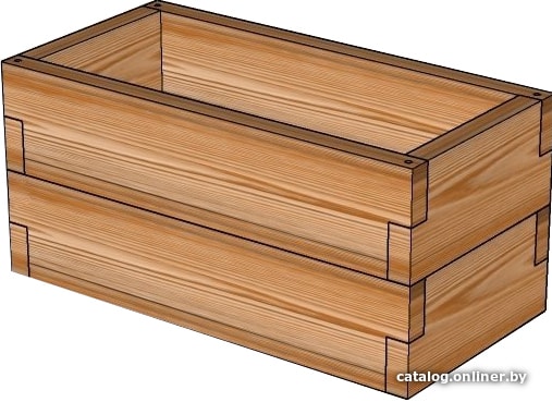 

Кашпо Terra Кашпо из лиственницы 30x75x28