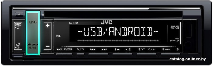 

CD/MP3-магнитола JVC KD-T401