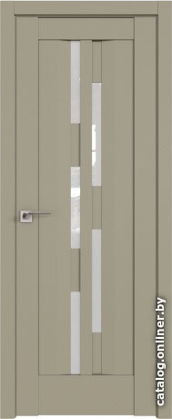 

Межкомнатная дверь ProfilDoors 30U 70x200 (шелгрэй, стекло белый триплекс)