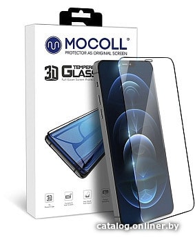 

Защитное стекло Mocoll Platinum 3D MIX Full Cover для iPhone 12 mini (черное)