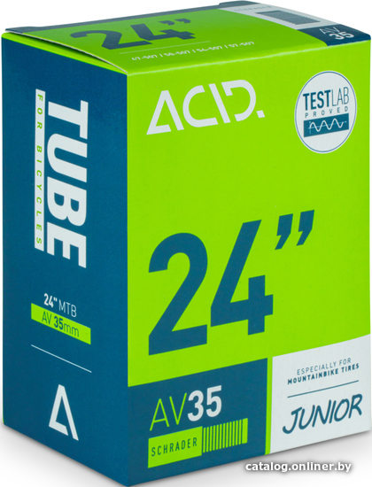 

Велокамера Cube Acid 24" Junior/MTB AV 35 mm 93553