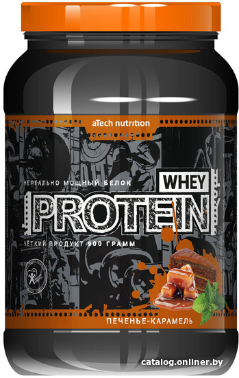 

Протеин Atech Nutrition Whey Protein 100% (900г, печенье/карамель)