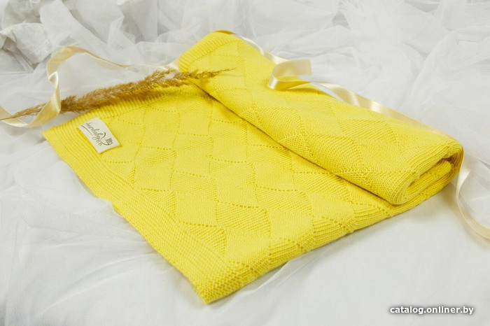 

Плед Amarobaby Pure Love. Ромбы 75x105 (желтый)
