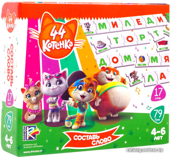 

Развивающая игра Vladi Toys Составь слово VT5202-08