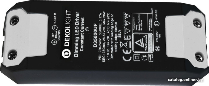

Блок питания Deko-Light BASIC DIM CC D35020UF 20W 862204