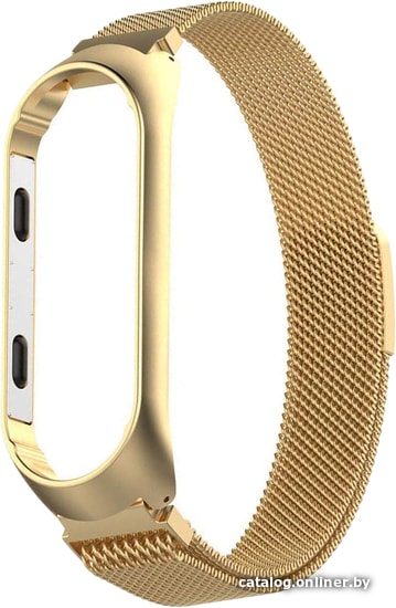 

Браслет Xiaomi Milanese Magnetic для Mi Band 3 (золотистый)