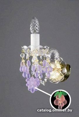 

Бра ArtGlass Constance I. Vino Rozalin