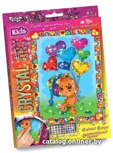 

Набор для создания поделок/игрушек Danko Toys Crystal Art Мишка Cart-01-05