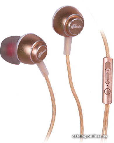 

Наушники Ritmix RH-150M (золотистый)