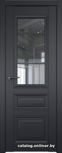 

Межкомнатная дверь ProfilDoors 2.109U 80x200 (черный матовый, стекло прозрачное)